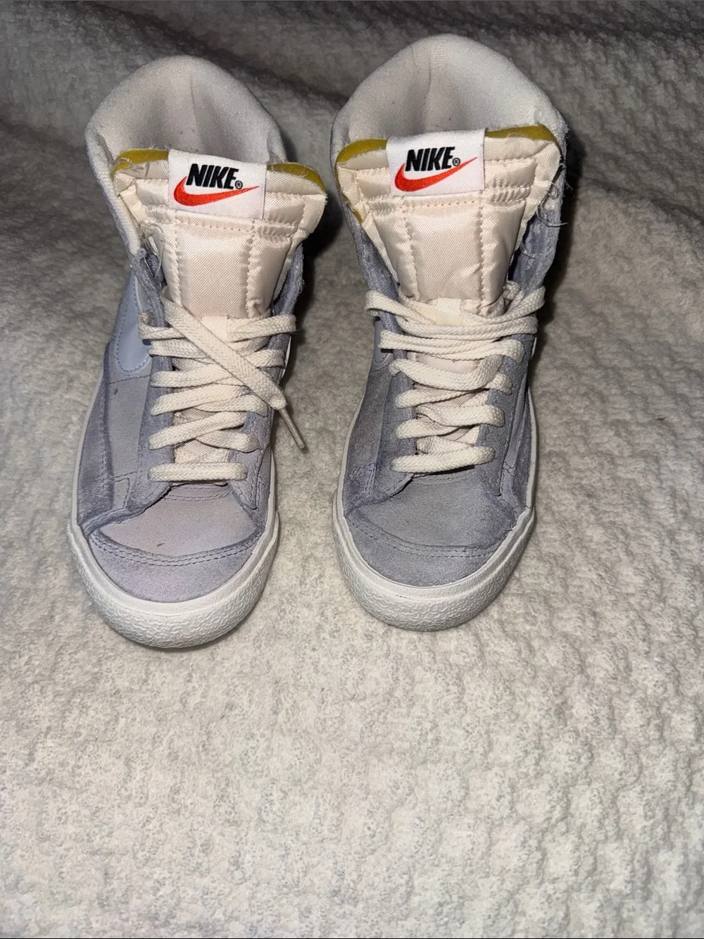 Nike blazer mid 77 vintage Suede Sneakers in blue whisper women's 5.5